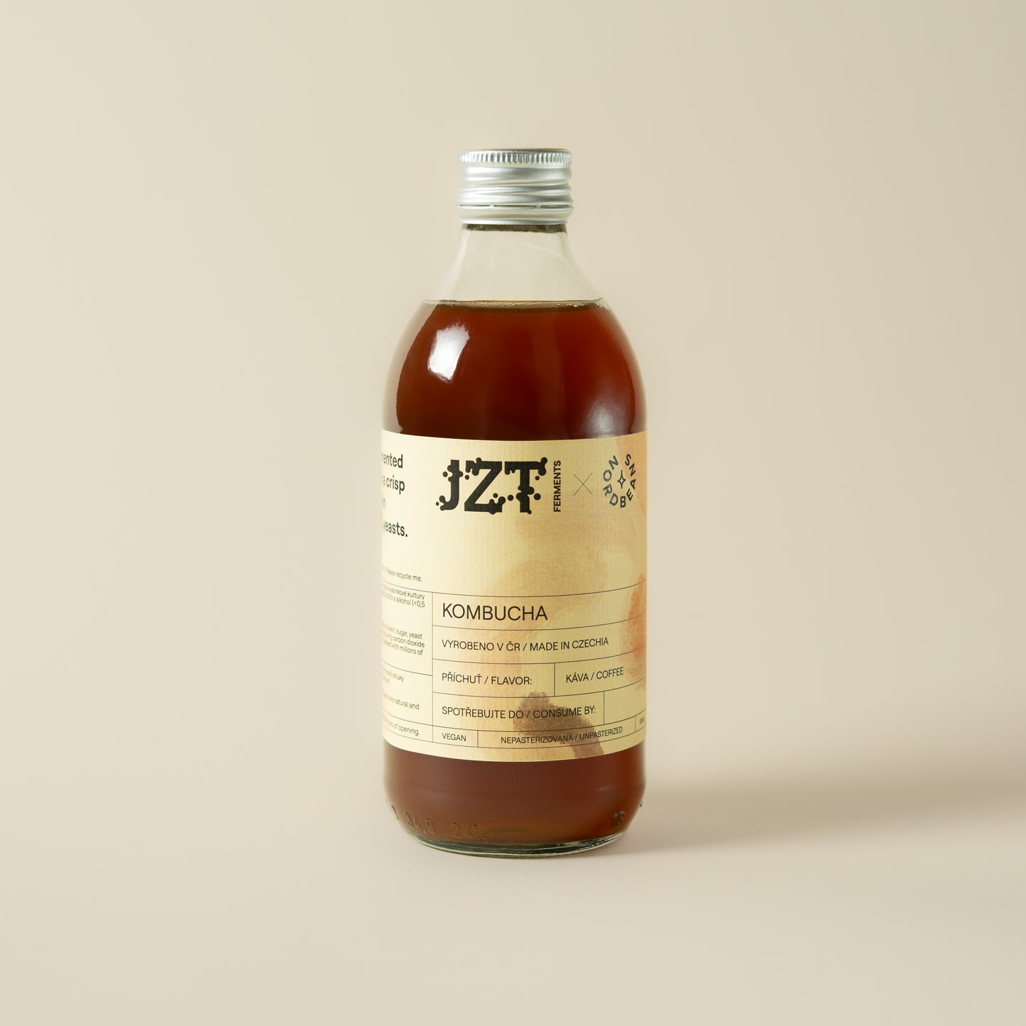 JZT FERMENTS & NORDBEANS Kávová kombucha