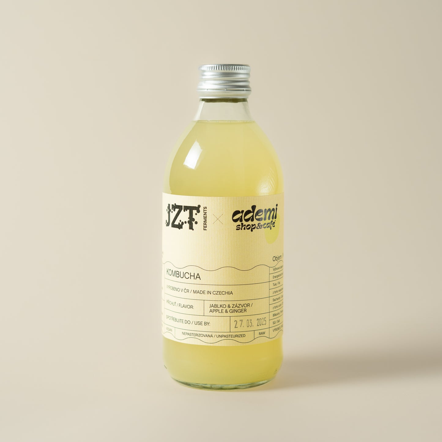Kombucha JZT x Ademi shop & café