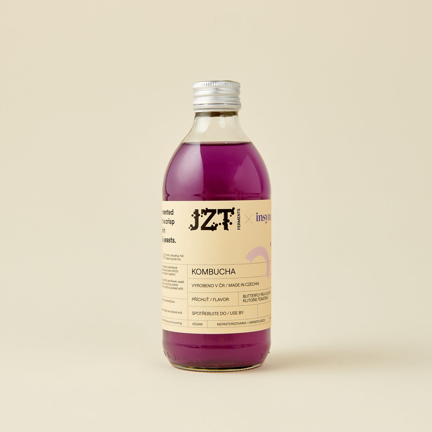 Kombucha INSYNC x JZT Ferments *Butterfly pea flower